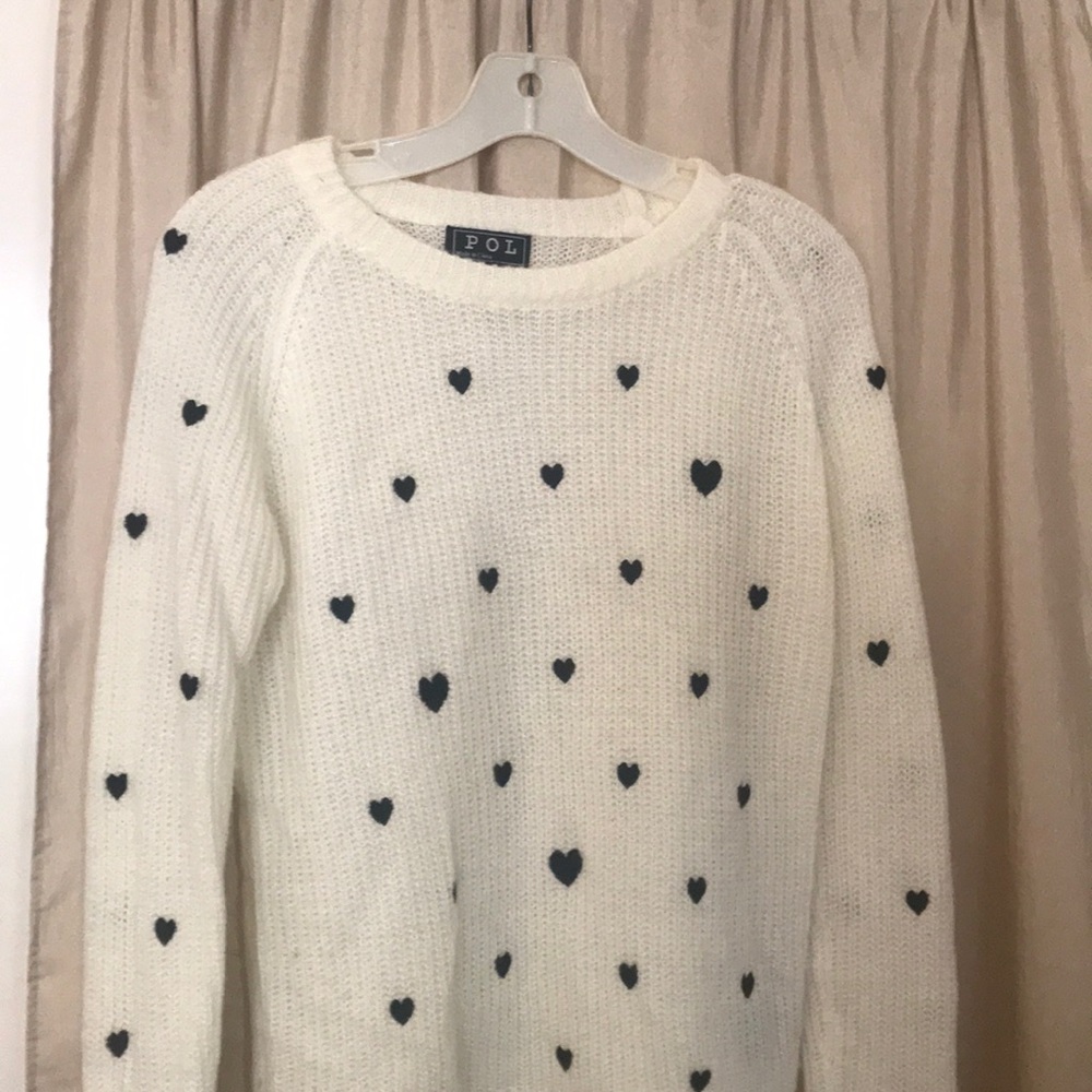 Black Heart Sweater